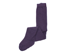 MP tights wool/cotton purple
